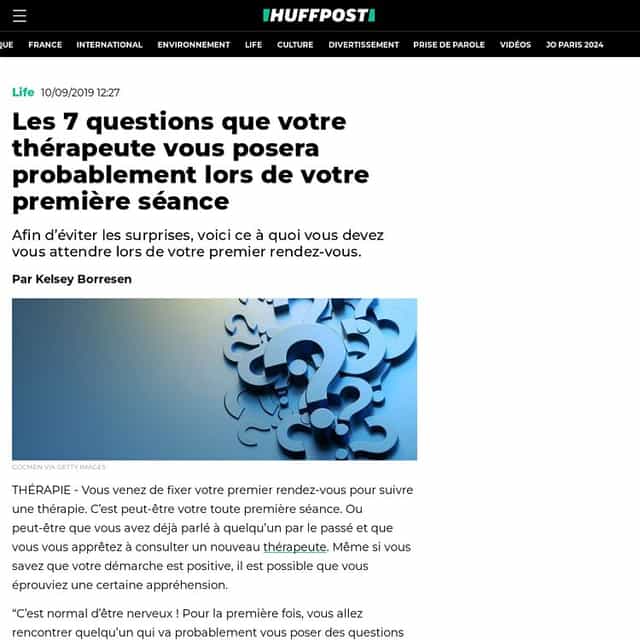 Lectures personnelles