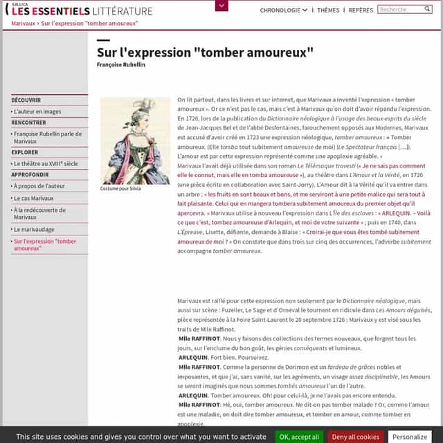 Étude des scènes 16 à 20