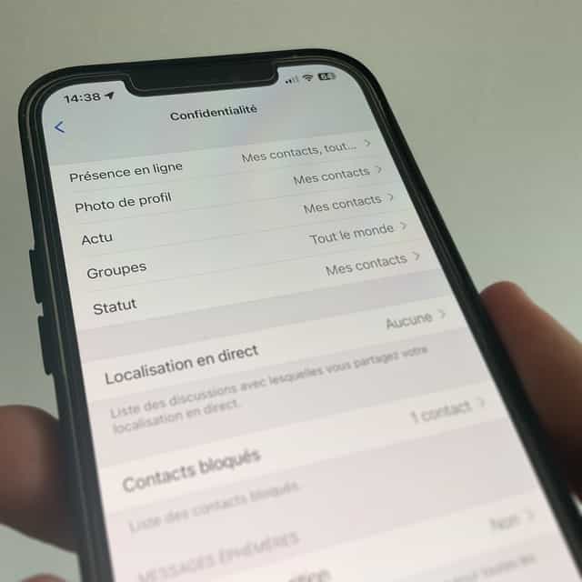 Paramétrer son profil