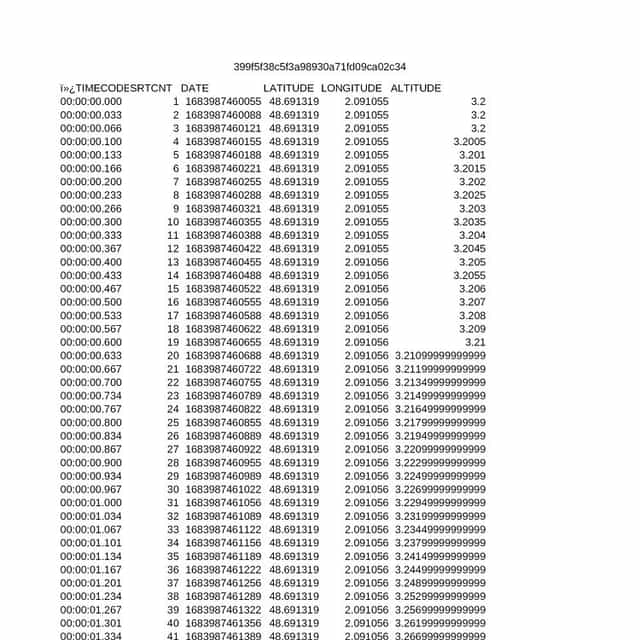 Analyser les données de vol d'un drone