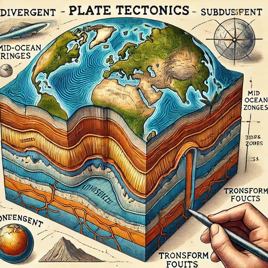 La tectonique des plaques : QUIZZ