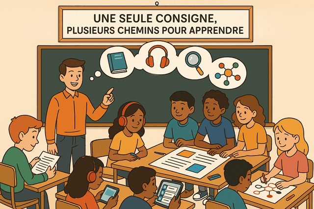 Différencier pour faire réussir tous les élèves : outils et pratiques pour une pédagogie inclusive