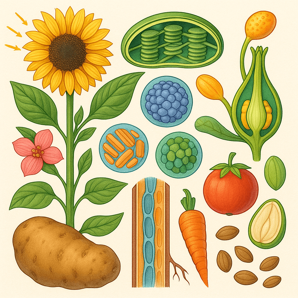 TP mode ECE : Observation de la fécondation et de la formation de la graine chez une plante à fleurs