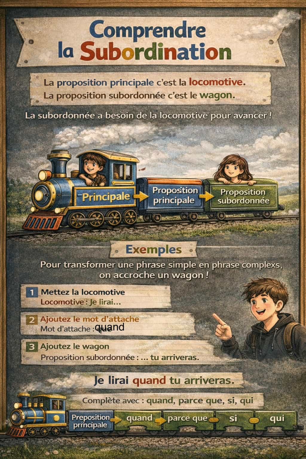 Comprendre la subordination 