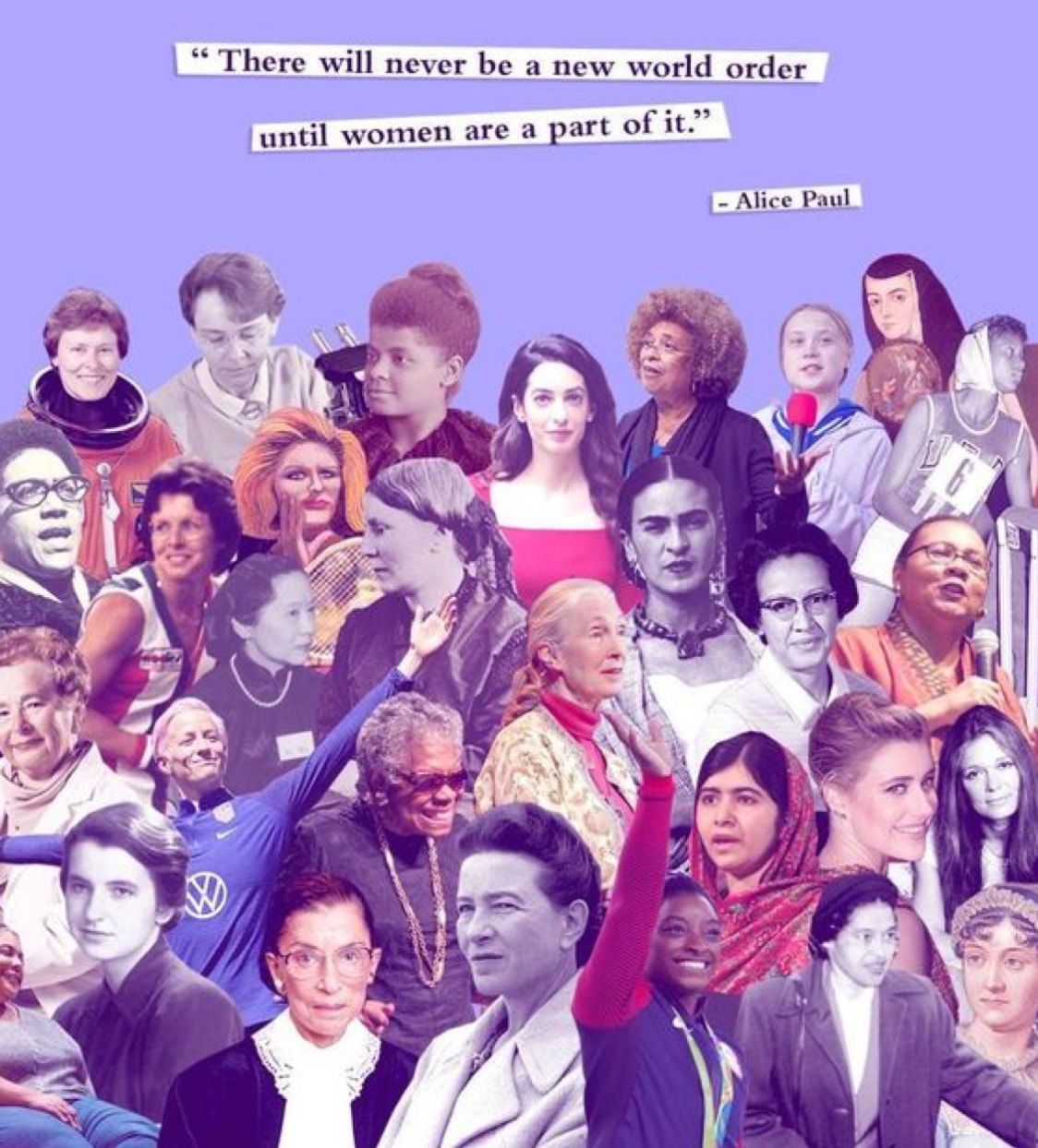 Les personnages clés dans l’évolution des droits des femmes en France. 