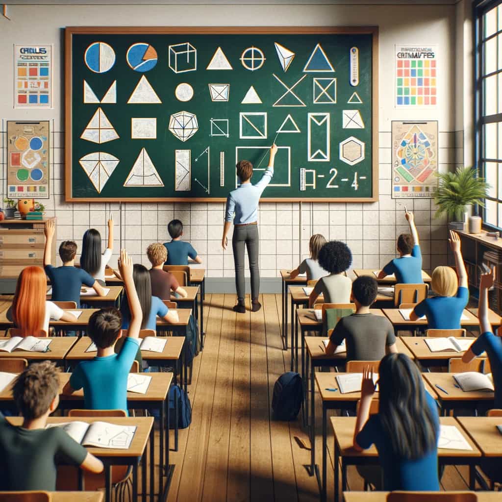 La course aux formes géométrique