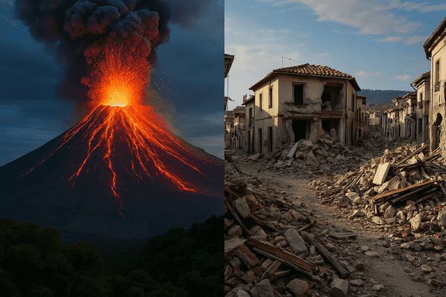 Catastrophes naturelles : comprendre, prévoir et se protéger face aux séismes et aux volcans