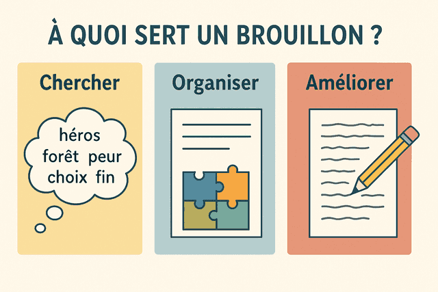 Organiser ses brouillons